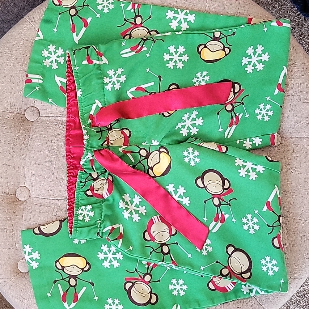 Christmas PJ pants, girls 6/7